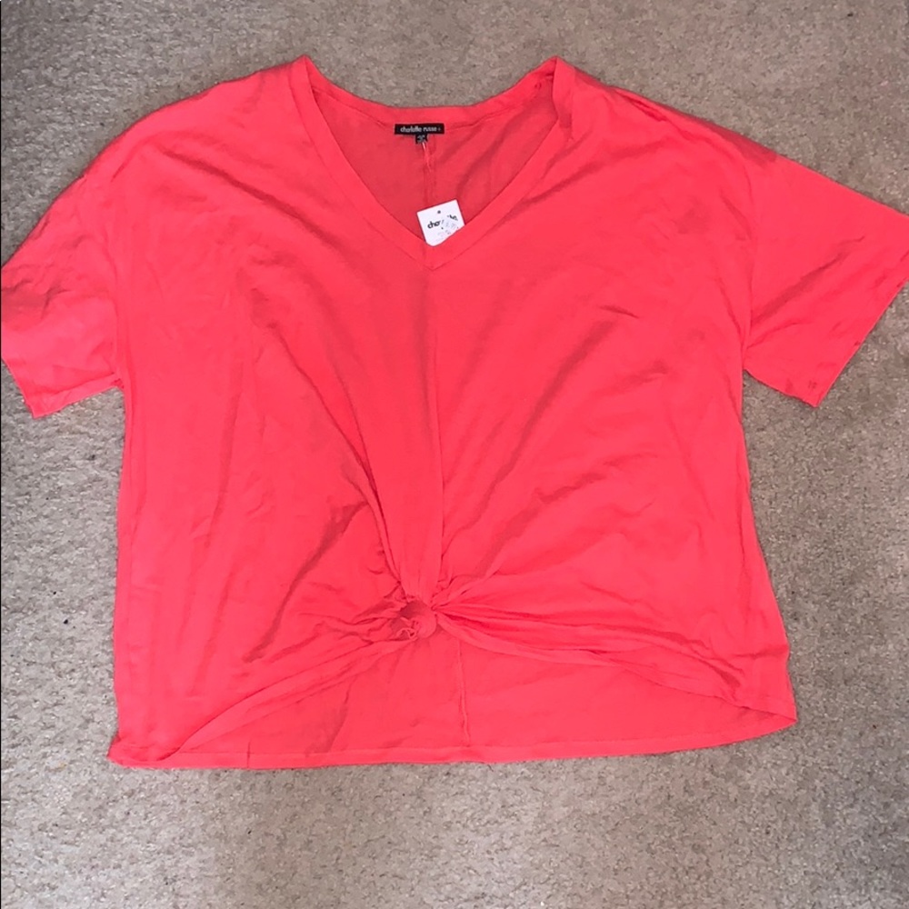 Coral t-shirt